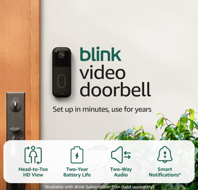 blink video doorbell