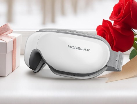 eye massager with heat and bluetooth