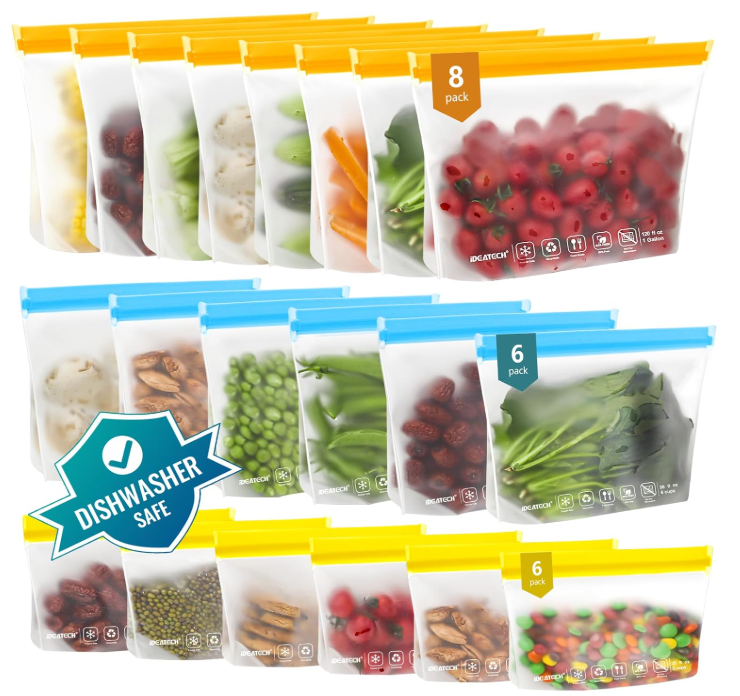 reuseable food storage bags - problem-solving amazon product