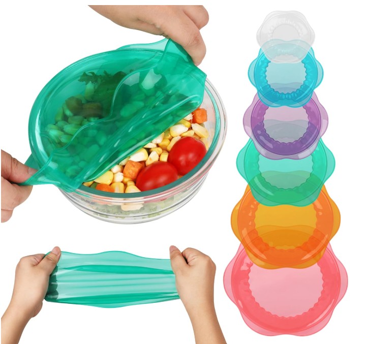 15 useful things; Silicone Stretch Lids