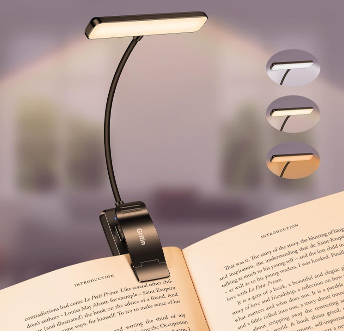15 useful things; book light