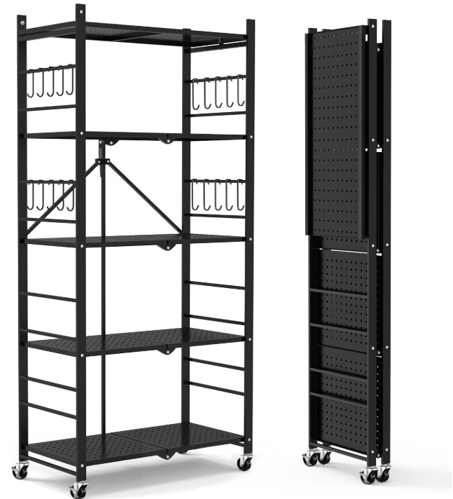 Collapsible Organization Storage Rack