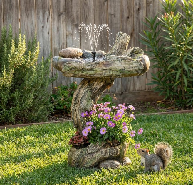 bird fountain