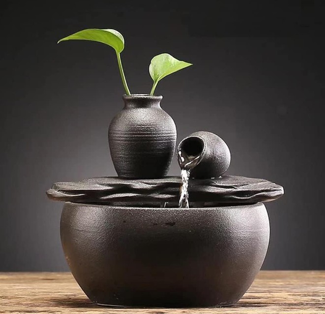 ceramic fountain