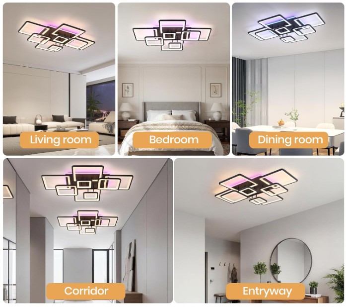 layered led lighting