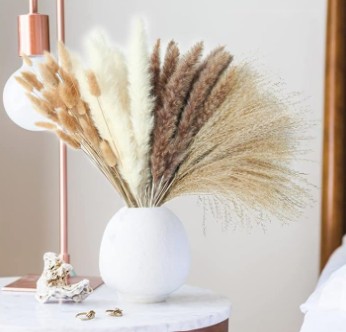 modern farmhouse pampas grass