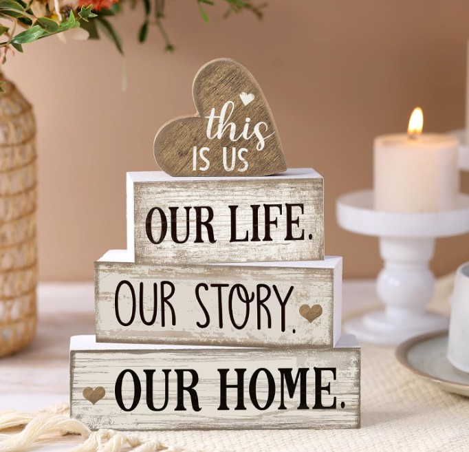 modern farmhouse decor; this is us decor