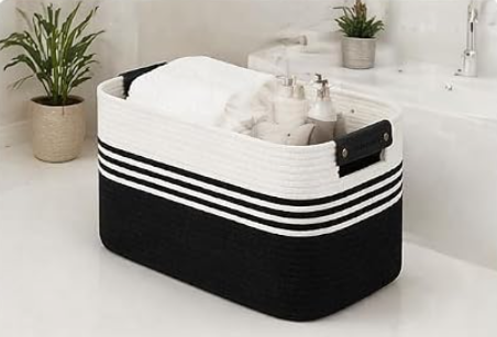 Black and White basket