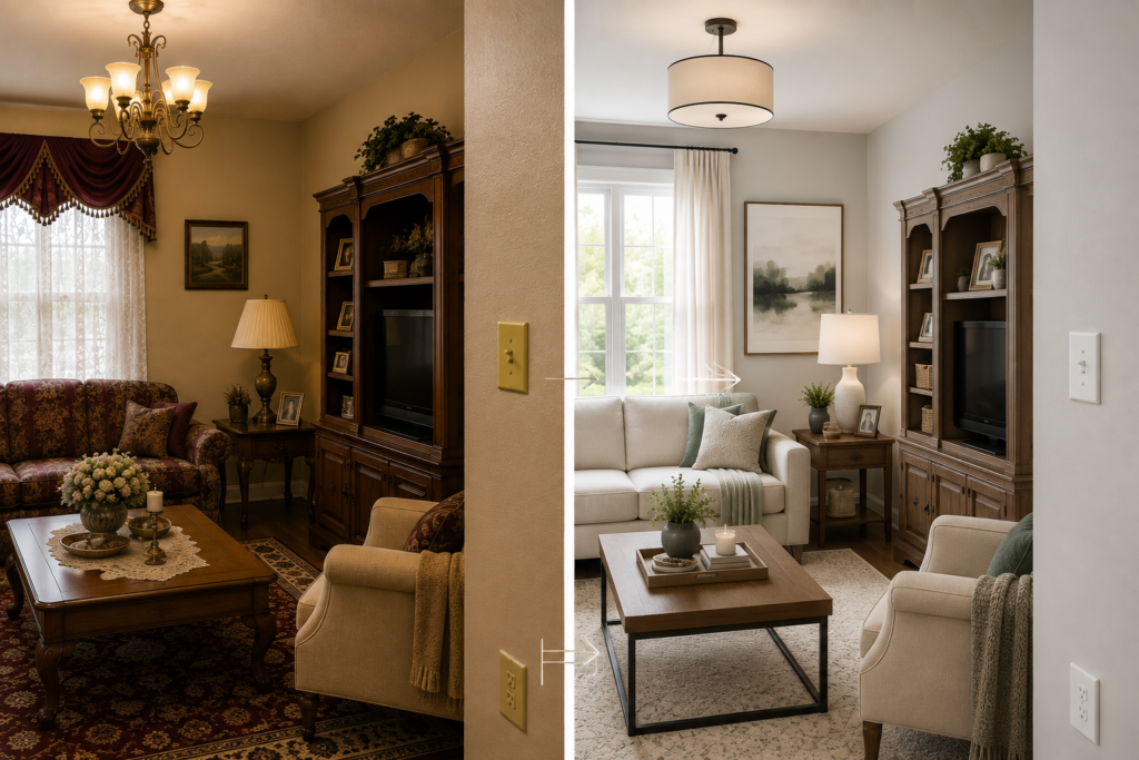 Making Your Home Look More Dated_fresh paint