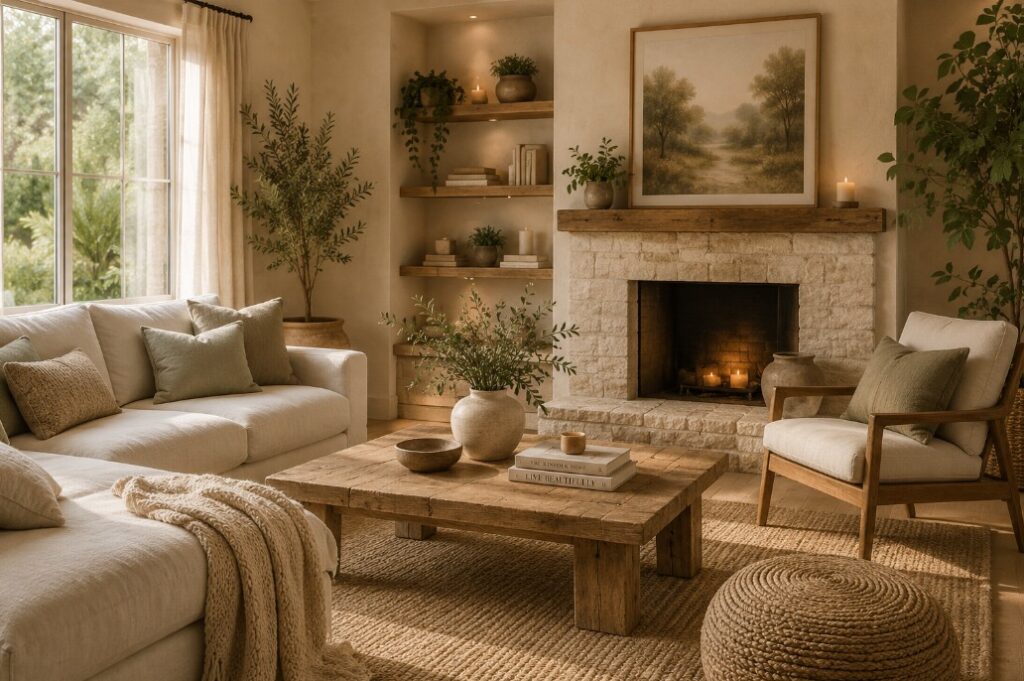 natural colors for living room