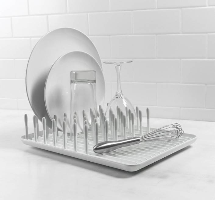 oxo good grips compact dish rack