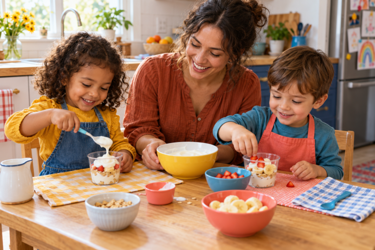 Preschool Snack-Making Activity