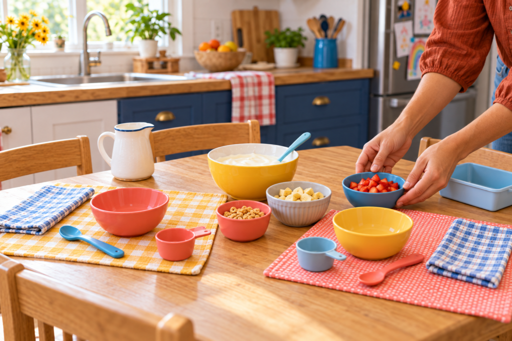 Preschool Snack-Making Activity