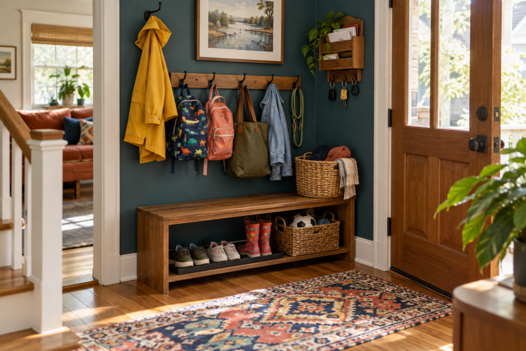 Empty Entryway Corner