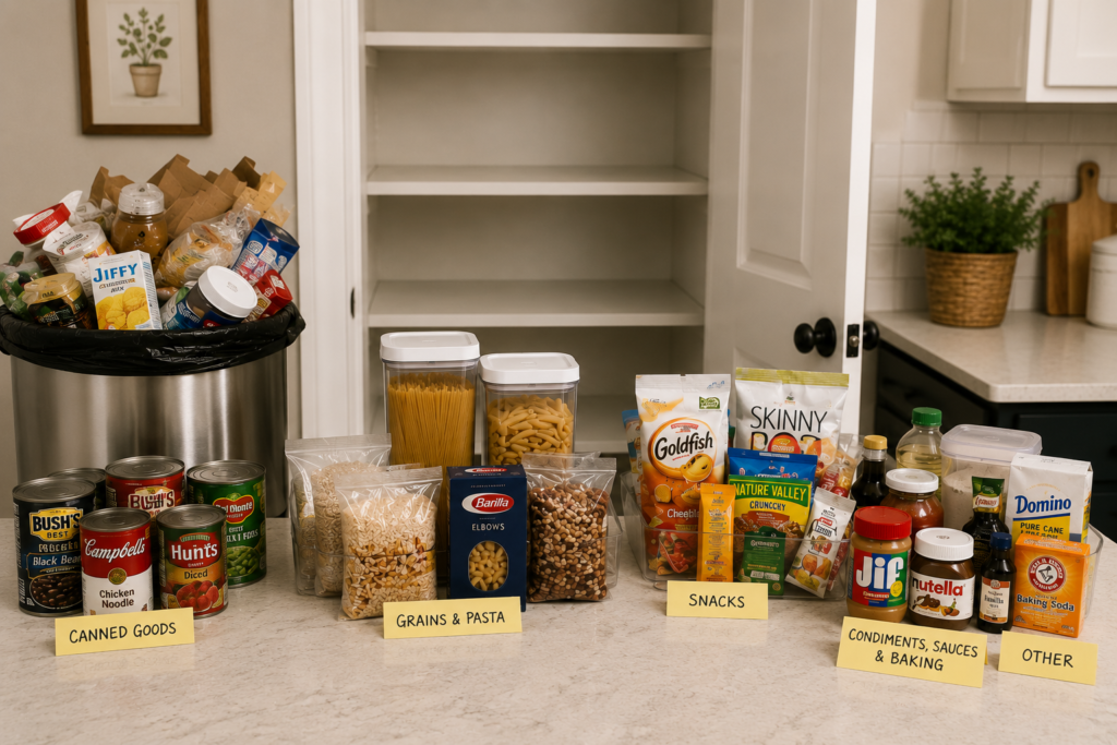 Organize a Small Pantry_during