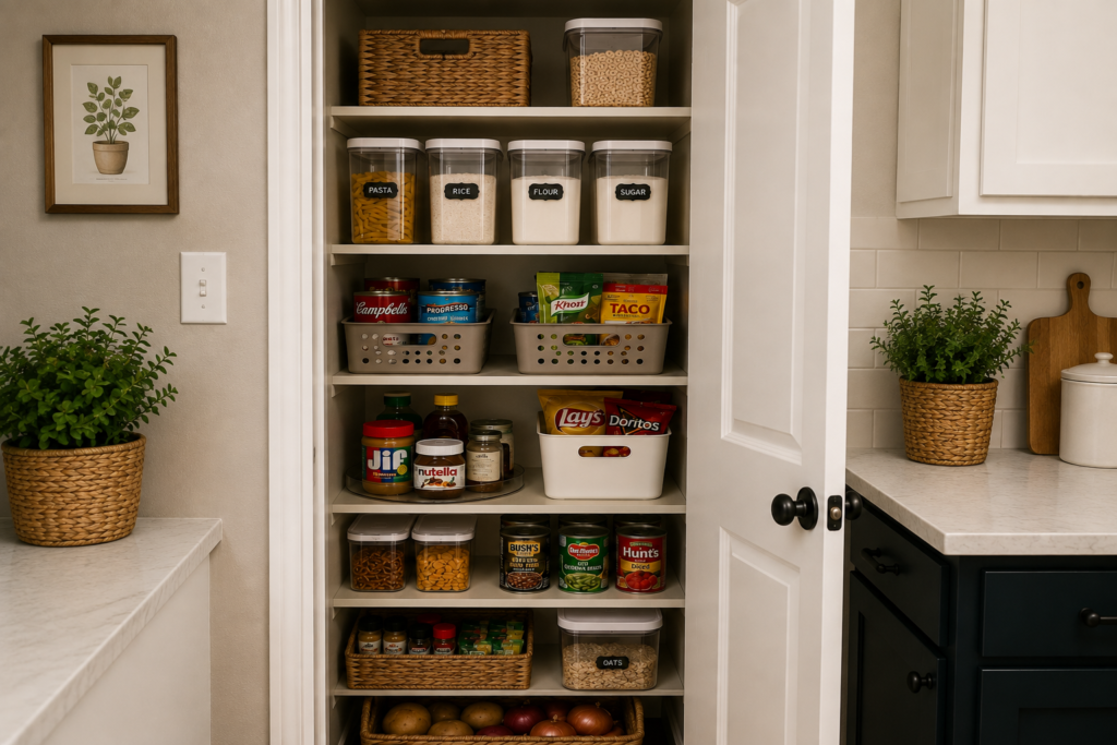 Organize a Small Pantry