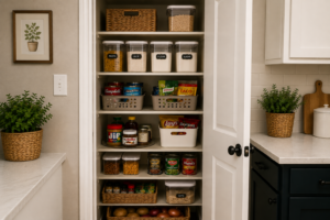 Organize a Small Pantry
